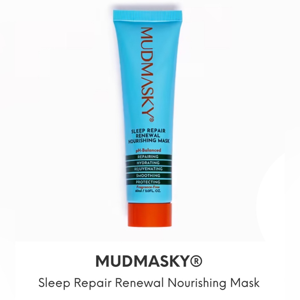 MUDMASKY®
Sleep Repair Renewal Nourishing Mask-
NON-STICKY MOISTURIZER 
2.0 OZ
